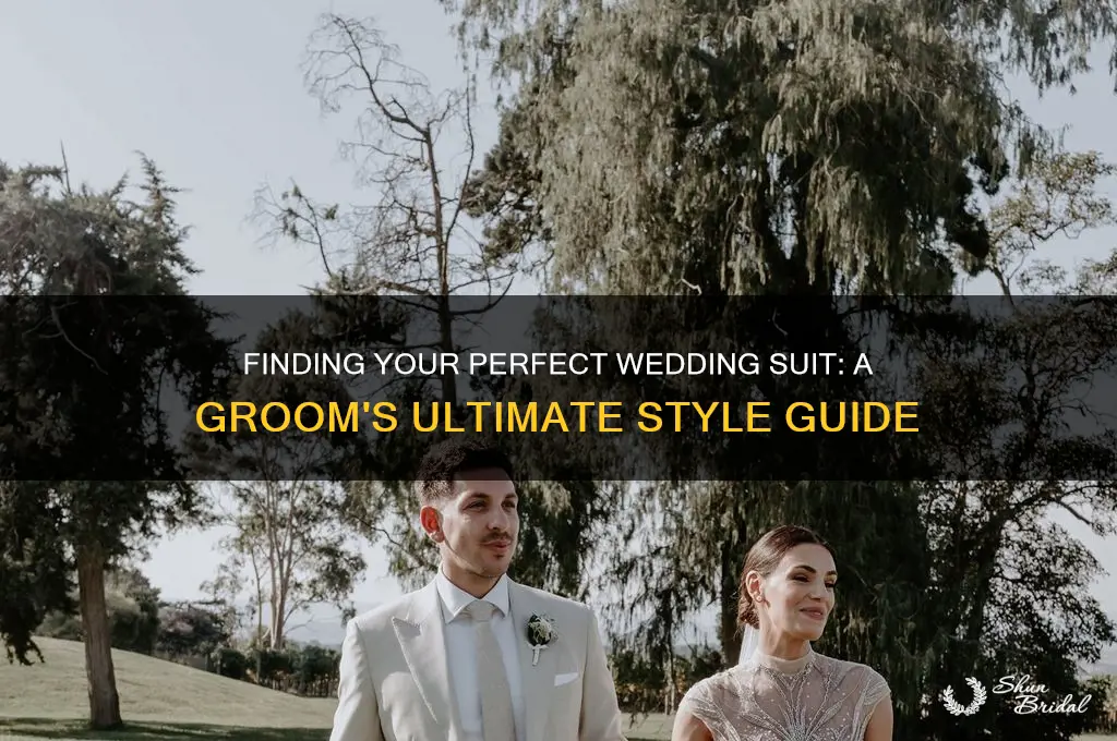 how to start the wedding suit search