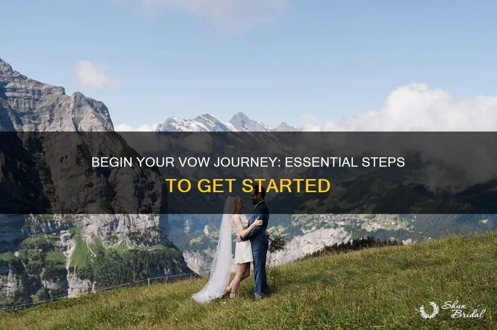 how to start vow