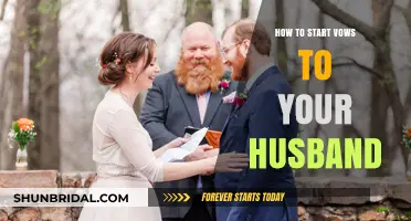 Crafting Heartfelt Wedding Vows: A Guide to Honoring Your Husband