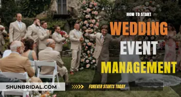 Launch Your Dream Career: A Guide to Starting Wedding Event Management