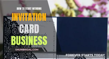 Launching a Wedding Invitation Card Business: A Step-by-Step Guide