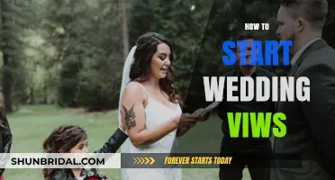How to Start Wedding Vows: A Step-by-Step Guide for Couples