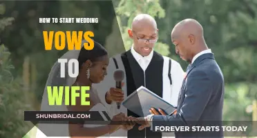 Crafting Heartfelt Wedding Vows: A Guide to Begin Your Promises