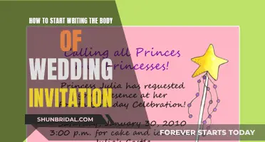 Writing Wedding Invitation Bodies: Where to Start and How