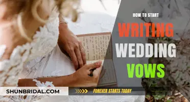 Crafting Your Perfect Wedding Vows: A Step-by-Step Guide to Begin