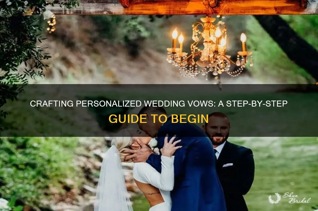 how to start your own vows