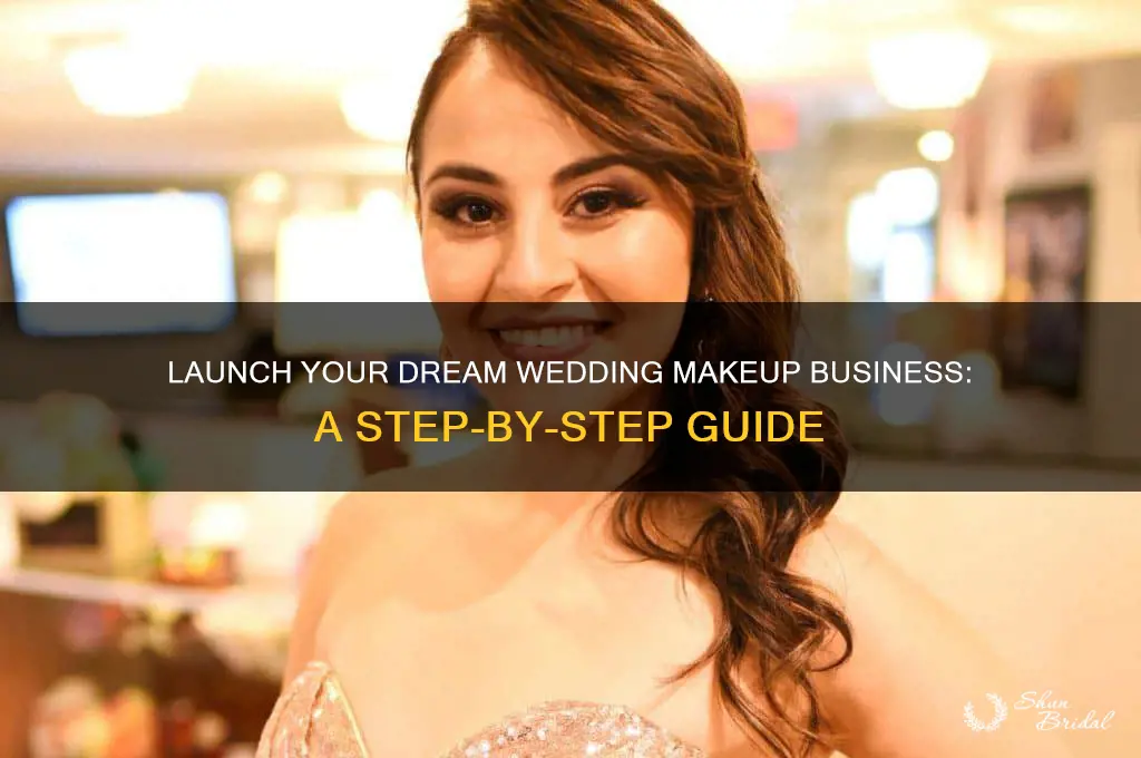 how to start your own wedding makeup business