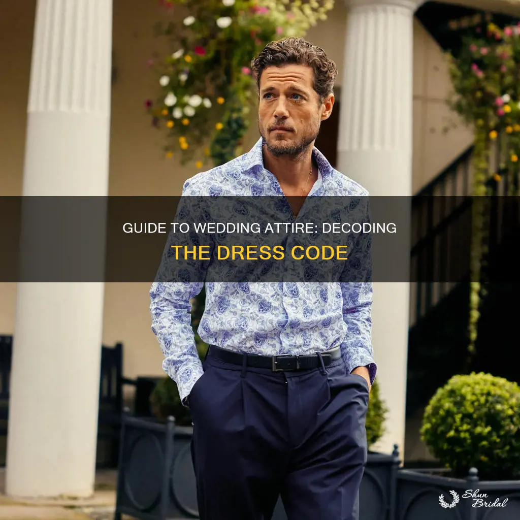 how to state wedding dress code