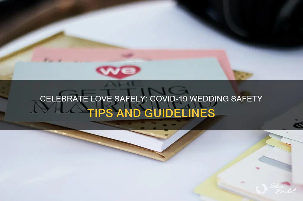 how to stay covid safe at a wedding