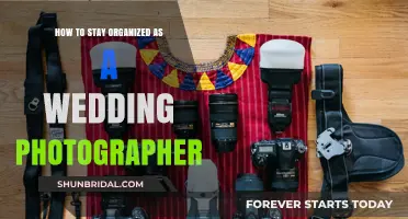 Staying Organized as a Wedding Photographer: Tips for Success