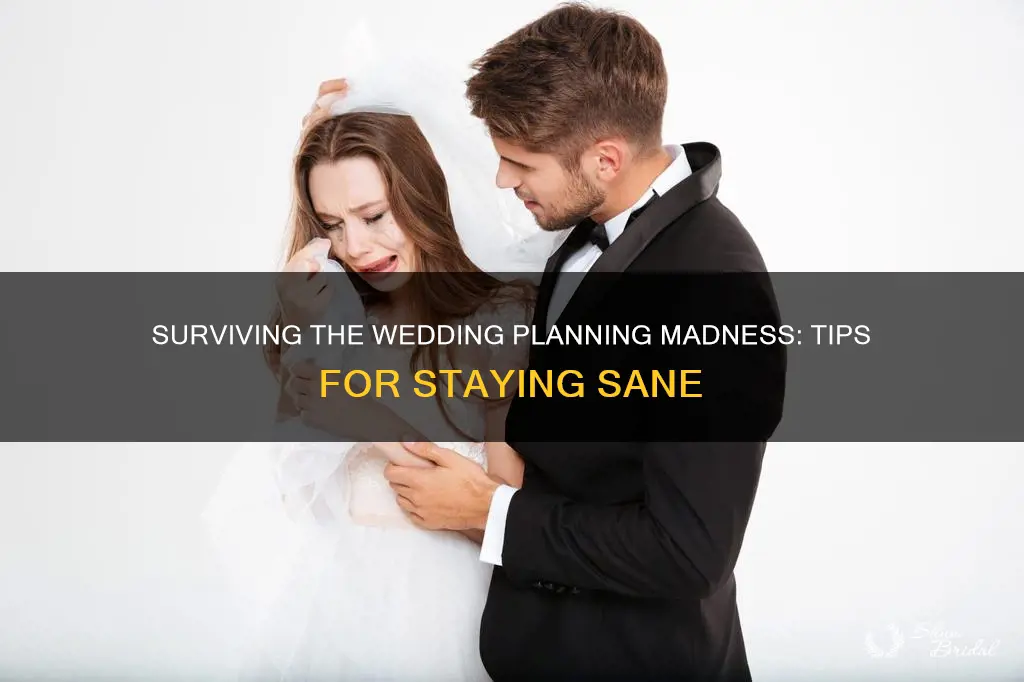 how to stay sane planning a wedding