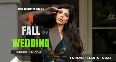 Cozy Elegance: Staying Warm and Stylish at Fall Weddings