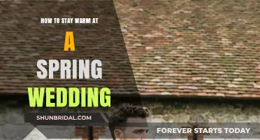 Spring Wedding Warmth: Chic Tips to Stay Cozy and Stylish