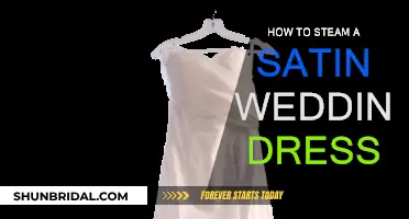 Steaming a Satin Wedding Dress: Tips and Tricks