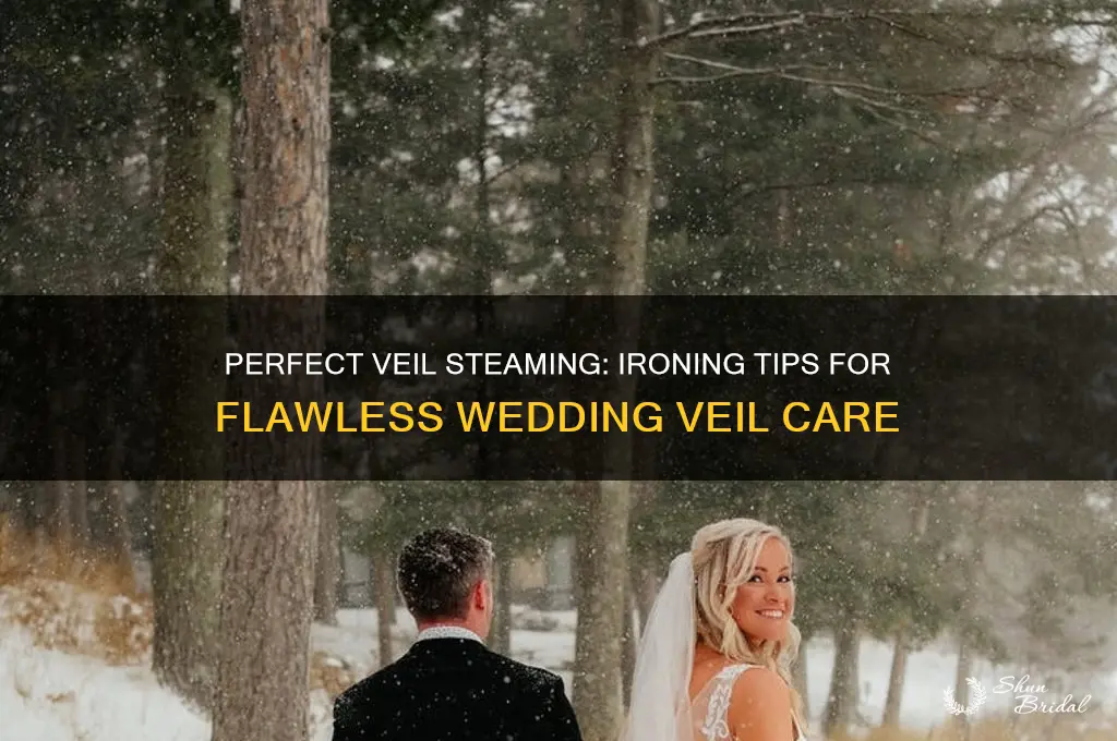 how to steam a veil with an iron
