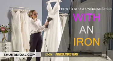 Steaming a Wedding Dress: Iron Techniques for Beginners