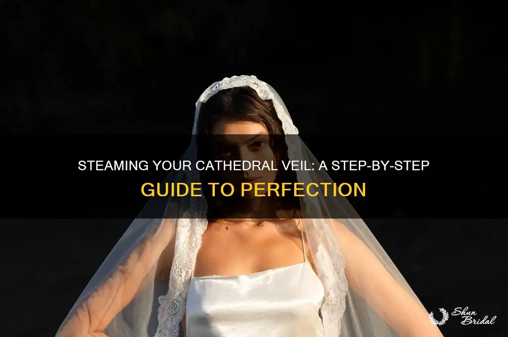 how to steam cathedral veil
