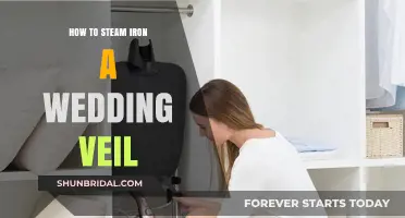 Perfectly Pressed: A Step-by-Step Guide to Steaming Your Wedding Veil