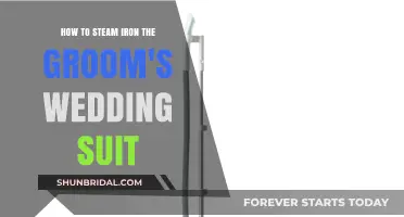 Perfectly Pressed: Steaming the Groom's Wedding Suit Like a Pro