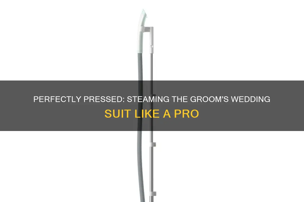 how to steam iron the groom