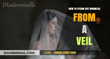 Effortless Veil Care: Steaming Out Wrinkles for a Flawless Look