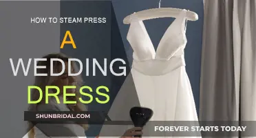 Steam Press a Wedding Dress: Step-by-Step Guide