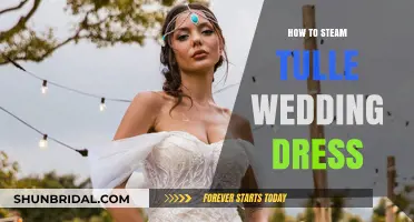 Steaming Tulle Wedding Gowns: Tips for a Flawless Finish