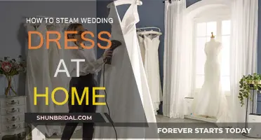 Steaming Your Wedding Dress: A Guide for Home