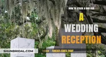 Stocking Your Wedding Bar: A Guide to Drinks and More