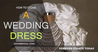 Stoning a Wedding Dress: Tips and Tricks
