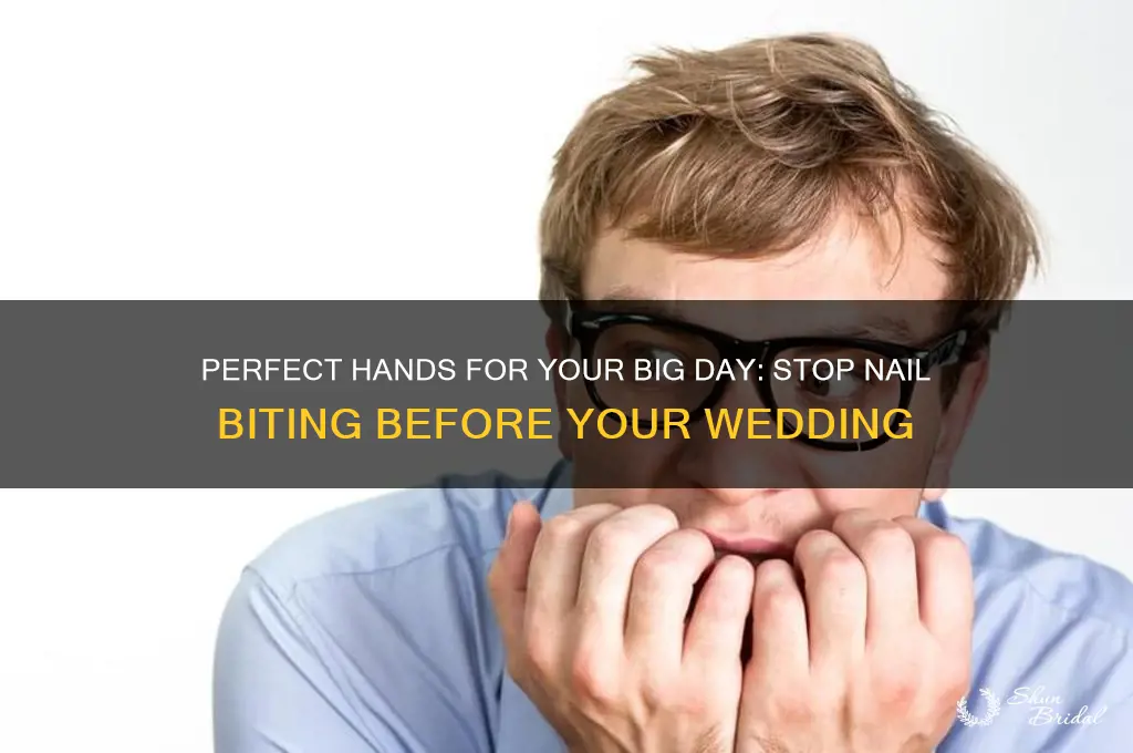 how to stop biting nails for wedding