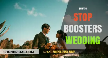 Preventing Wedding Boosters: Strategies to Keep Your Celebration Intimate