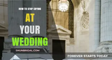 Stay Composed: Tips to Prevent Tears on Your Wedding Day