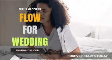 How to Manage Your Period Flow for Your Wedding Day