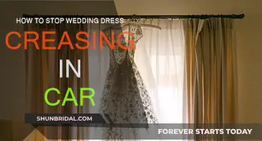 Keep Your Wedding Dress Flawless: Prevent Car Creases