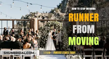 Prevent Wedding Runner Movement: Simple Tips for a Secure Aisle