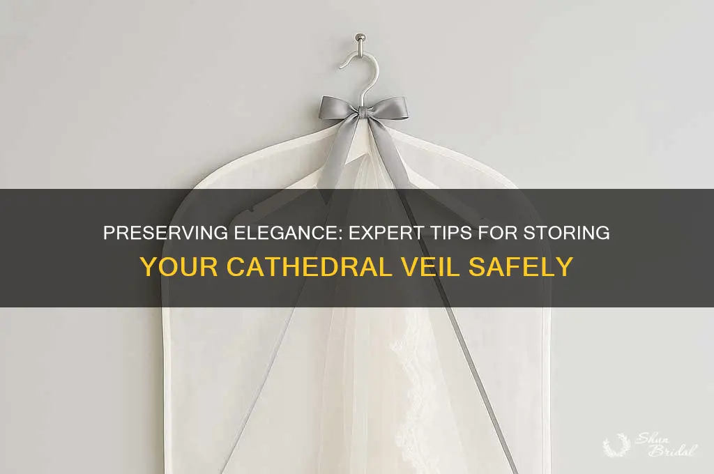 how to store a cathedral veil