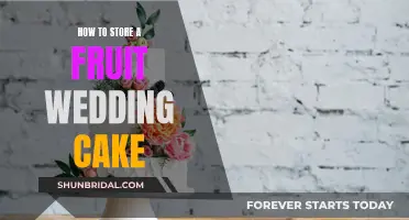 Storing Your Fruit Wedding Cake: Tips and Tricks