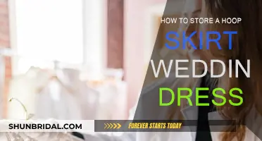 The Ultimate Guide to Storing Your Hoop Skirt Wedding Dress