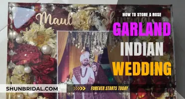 Preserving Your Indian Wedding Rose Garland: Tips for Long-Lasting Beauty