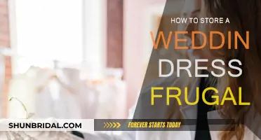 Frugal Wedding Dress Storage: Tips and Tricks