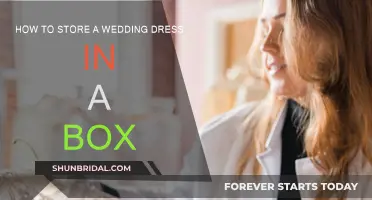 The Perfect Way to Store Your Wedding Dress