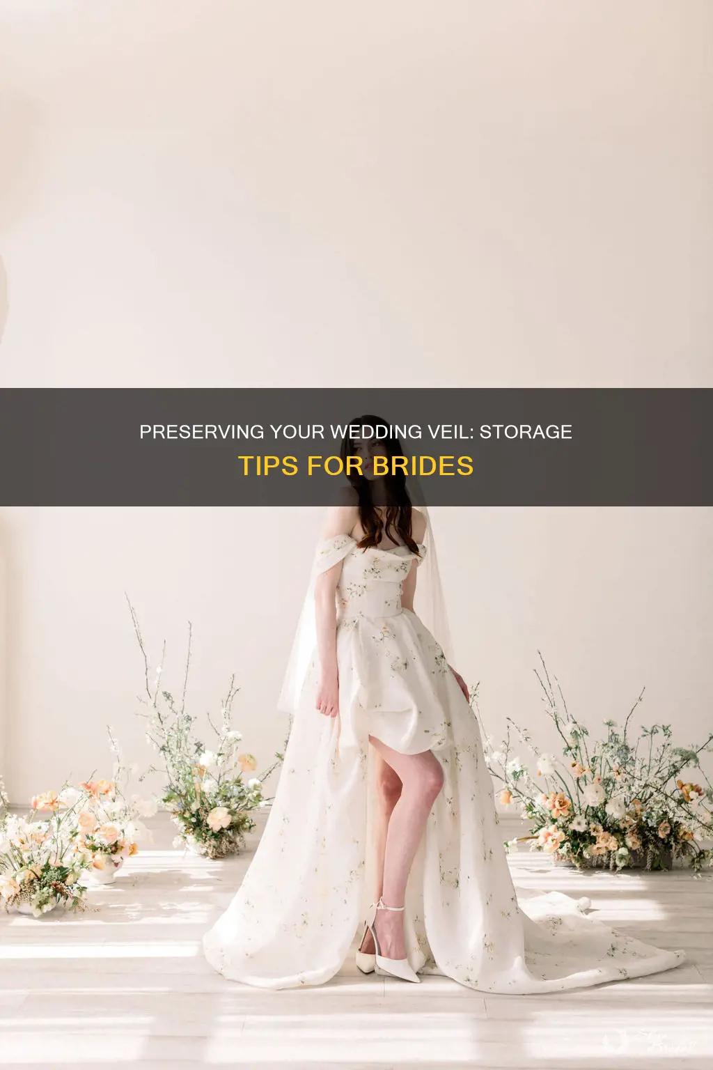 how to store a wedding veil