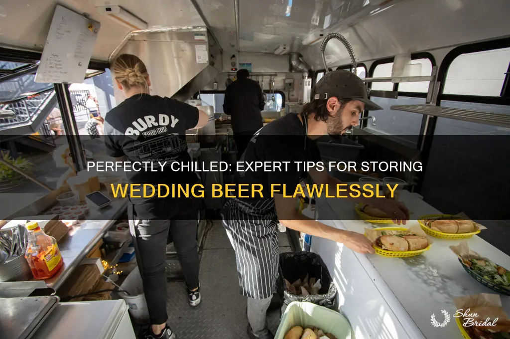 how to store beer for a wedding