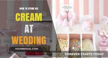 Chill Out: Expert Tips for Storing Ice Cream at Your Wedding