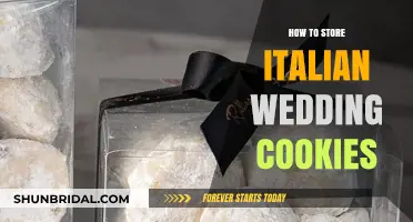 Perfectly Preserving Italian Wedding Cookies: Tips for Freshness and Flavor
