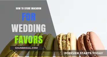Perfectly Preserving Macarons: Tips for Storing Wedding Favor Treats