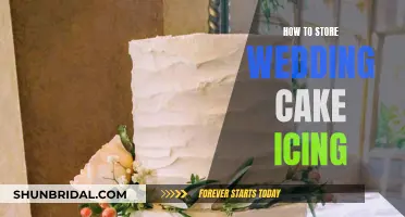 Storing Wedding Cake Icing: Tips for Preserving Your Masterpiece