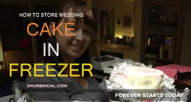 Storing Your Wedding Cake: Freezer Tips and Tricks