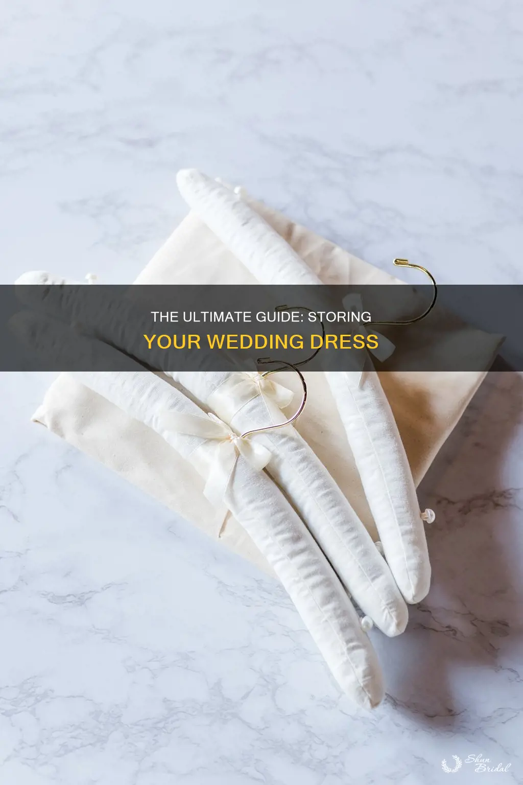 how to store wedding dress until wedding